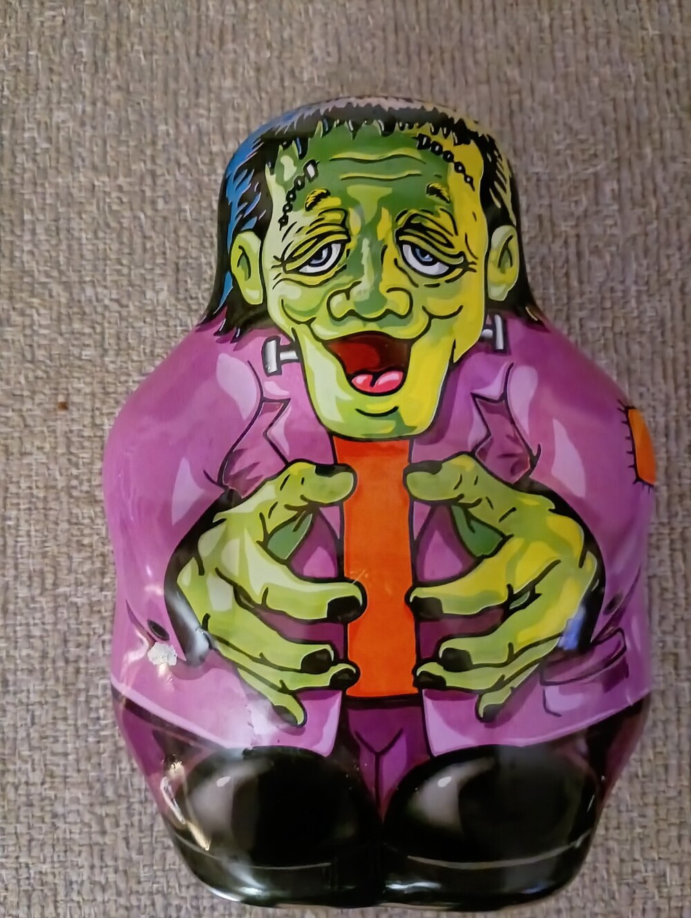 Vintage 90's Frankenstein Tin